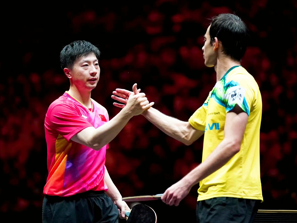 英国乒乓球队险胜中国乒乓球队，马龙高光表现的简单介绍